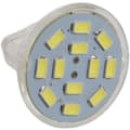 LED-spotlight 6W Gu4(Mr11) Mr11 12 Smd 5730 570 Dc 12V, Vit
