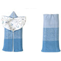 Miniatyrbilde 5 av 5: Swaddle Blanket Myk Sovepose for Konvolutt Strikking Bomull - Nyfødt Soveinnpakninger - Grønn +