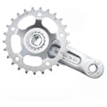 Miniatyrbild 4 av 5: Barncykelvevparti 102mm 25t Vevparti Kvadratiskt Hål Aluminiumlegering Enväxlad Cykeldelar
