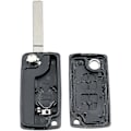 Miniatyrbillede 4 af 5: 01a Passer til Citroen C3 Udskiftning 2 Knapper Fjernbetjening Nøgleskal Etui Ce0536 Va2 Sort