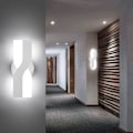 Miniatyrbillede 5 af 5: 12W Moderne LED Vægskinne Dæmpbar Indendørs LED Vægskinne Belysning til Soveværelse Sengenatbord Stue Gang Stue Trappe Gang