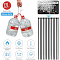 Miniatyrbild 2 av 5: Kabelbindare 25cm Transparent, 505-pack, Multifunktionella Bindare, 18 Pund Styrka, Trådbindare för Hem, Kontor,