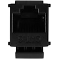 Miniatyrbilde 2 av 5: Cat6 RJ45-kontakt RJ45-forlengelseskobling Nettverk Ethernet LAN 6-koblingskontakter Utvid adapter (svart)