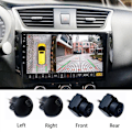 Miniatyrbild 2 av 5: 360° Panoramisk vy Car Camera 1080P AHD System Höger + Vänster Bak för Android Auto Radio