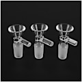 Miniatyrbillede 4 af 5: 10 stk Glas Tragt 14mm Glas Tragt Adapter Manuel klar glas tragt skål