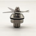 Miniatyrbillede 2 af 5: Blenderblad 4-bladet rustfrit stål våd kniv samling reservedele egnet til is