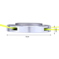Miniatyrbillede 3 af 5: Legering Hoved Metal Trimmer Hoved, Buskrydder Udskiftning Dele Power Hoved til Plæneklipper til Buskrydder