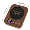 Miniatyrbild 5 av 5: Smart Muggvärmar, Vaxlykta Värmare med Timer, Elektrisk Kaffe Värmare med Automatisk Avstängning, EU-kontakt