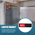 Miniatyrbillede 5 af 5: Rengør og beskidt opvaskemaskine magnet - Let at læse og ridsefast magnetisk indikator skilt køkkenorganisation og opbevaring sort