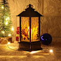 Miniatyrbillede 5 af 5: 3 stk. serie julelys juledekoration til julepynt julelys Navidad julemand julegaver brun