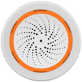 Miniatyrbild 1 av 5: ZigBee NEO 90DB ljud- och ljussensor inbyggd sirenlarmsensor Tuya Smart Life