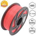 Miniatyrbillede 2 af 5: 3D-printermateriale ABS-filament ABS-filament 1,75 mm diameter Printmaterialforsyning 3D-printere 1 kg (2,2 lb)/spole (fluorescerende rød)