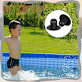 Miniatyrbillede 4 af 5: Stykker I Jord Swimming Pool Filter Pumpe Si Strainer Hul Prop Solid Farve Sommer Swimming Pool Tilbehør PVC Pool Pumpe Prop Pool Aftapningsprop (Sort