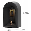 Miniatyrbild 3 av 5: Mini Bluetooth-högtalare med skrivbordslampa - Bärbar sänglampa - Liten högtalare - Justerbar LED-läsning - Bordslampa för hem, kontor, sovande 1200m