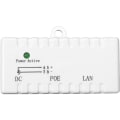 Miniatyrbillede 1 af 5: PoE-splitter PoE-injektor RJ45 DC 5,5 mm x 2,1 mm indgang Passiv PoE-injektor Splitter-stik til IP-netværkskamera (hvid)