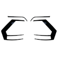 Miniatyrbillede 1 af 5: Bilens bagkofanger spoiler klinge vindlys til Golf 6 MK6 7 MK7 MK7.5 GTD 2009-2020