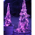 Miniatyrbillede 3 af 5: Feerie Lys, 3M 30LED Lysstreng Batteridrevet Mini LED Indendørs Dekoration til Soveværelse Jul Bryllup Fest Hjem Have, Lilla (1 stk)