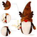 Miniatyrbilde 3 av 5: Pynt, Håndlaget Svensk Nisse, Heklet Nese, Skandinavisk Figur, Stil 3