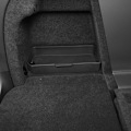 Miniatyrbild 2 av 5: Bilstylens rattöverdrag bagageutrymmets sidoförvaring för modell X 2023 silikon övre vänstra partition svart