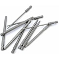 Pikkukuva 4 / 5: 1/4\" kuusiokanta ruuvimeisselin kärjet, T6-T40 magneettinen S2 teräs, 100mm pitkä 10 kpl pakkaus