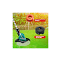 Miniatyrbillede 3 af 5: F016800175 Linespole til Bosch Art 23 26 30 Easytrim og Combitrim, Pro-Tap Automatisk Spoleledning Fleksibel, 8M x 1.6mm med Dæksel F016L71088 (3 Spoler +