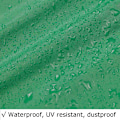 Miniatyrbild 4 av 5: Utomhus poolskydd dammskydd vattentät UV-skydd solskydd poolrulle solskydd filt 5,5M