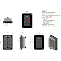 Miniatyrbillede 2 af 4: 12-vejs sikringsholder, Atc/Ato bladsikringholderboks, med LED-indikator, egnet til bil og marine 12-32V DC