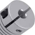 Miniatyrbild 5 av 5: 3D-skrivardelar D20 L25 Stepper Servo Motor Styv Axelkoppling 5X8X25Mm för Cr10