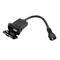 Miniatyrbillede 1 af 5: Port of Pulse Charge Motorcykel USB Strømstik Stik til 450SR SR450 800NK 800