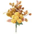 Miniatyrbillede 1 af 5: Kunstig Brudebruser Bryllupsbuket Kunstige Blomster Falsk Bold Chrysanthemum Buket DIY Falsk Blomst D