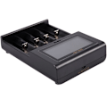 Miniatyrbillede 4 af 5: LCD Smart Charger I4 2.0A Smart Batterilader Til Aa Aaa 18650 26650 20700 Genopladelig Ion Batteri