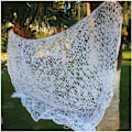 Miniatyrbillede 3 af 5: Solbeskyttelsesnet til Have, Camouflage Netting Skygge Netting Isolering Teltdug Solsejl til Skjult Drivhus Have, Dobbelt Lag, Hvid
