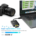 Miniatyrbild 4 av 5: CFexpress Typ B-kortläsare USB3.1 Gen 2 Typ C-kortläsare CFexpress minneskortsadapter