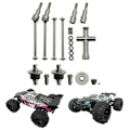 Miniatyrbilde 4 av 5: Metall Differensial og Drivakselsett for SCY 16101 16102 16103 16201 Pro 1/16 Børsteløs RC Bil Oppgraderingsdeler