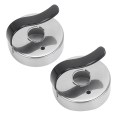 Miniatyrbilde 1 av 5: Rustfritt stål Donut Form Kakeform Multifunksjonell Donut Ring Fondant Kjeks Muffins Maker Bakeware 6Pack
