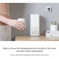 Miniatyrbillede 5 af 5: Til Xiaomi Mi Hygrometer Digitalt Termometer Professionelt Bluetooth Termometer Hjem Indendørs Luftfugtighed og Temperaturmåler til Rum Måling, 3stk