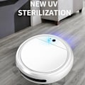 Miniatyrbilde 3 av 5: Automatisk robotstøvsuger våt tørr rengjøringsmaskin lader intelligent støvsuger-hvit+rød