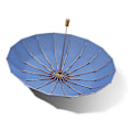 Miniatyrbillede 5 af 5: Stærk vindbestandig 3-folds 16K manuel paraply mænd parasol kvinder regn store paraplyer super solbeskyttelse og UV Lysegul