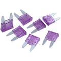 Miniatyrbillede 3 af 5: 30 stk. Auto Vehicle ATC Blade Fuse Lilla 3A