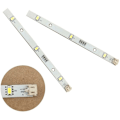 Pikkukuva 2 / 5: 2x LED-valonauha jääkaappeihin ja pakastimiin Rongsheng Hisense Logik Mddz-162a 1629348