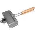 Hotdog-toaster, dobbeltsidet sandwichform, osteform, campingpande