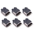 Miniatyrbillede 1 af 4: 1-8s Lipo Batteritester Monitor Buzzer Lavspændingsalarm Spændingskontrol med LED-indikator til Lipo Life LiMn Li-ION-batteri (6 stk.)