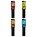 Miniatyrbild 5 av 5: 1 st Orange Infraröd Termometer, -58°F till 1112°F (-50°C till 600°C) Hög Precisions Kontaktlös Infraröd Termometerpistol, Med LCD-Skärm --