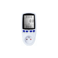 Miniatyrbillede 1 af 5: Digital LCD Energimåler Wattmeter Overvågningsenhed Strøm Elektricitet Kwh Strømmåling Output Analysator Fr