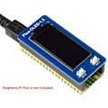 Miniatyrbilde 4 av 5: 1,3 tommers OLED-skjerm 64X128 piksler OLED-modul for Pico mikrokontrollerkort, innebygd SH1107-driver