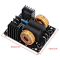 Miniatyrbillede 2 af 5: ZVS 1000W DC12V-30V Højspændingsinduktionsopvarmningsplademodul Flyback Driver Opvarmningsmodul Maskinværktøjsstrømforsyningsmoduler