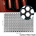 Miniatyrbillede 2 af 5: 2X Honeycomb Fiber Style Bil Baglygte Lampe Stickers 48 x 30cm