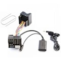 Miniatyrbillede 4 af 4: Bil Bluetooth 5.0 Aux-kabel håndfri mikrofon mobiltelefon gratis opkaldsadapter til Peugeot Citroen C2 C5 RD4 Praktisk,