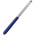 Miniatyrbilde 1 av 5: 1,2 m Retractable Guide Flaggstang Blå Rustfritt Stål Undervisning Pekepinne