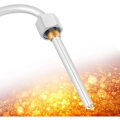Miniatyrbillede 3 af 5: EGT Type K Termoelement til udstødningsgastemperaturføler med eksponeret spids og stik 1/8\" NPT gevind rustfrit stål føler